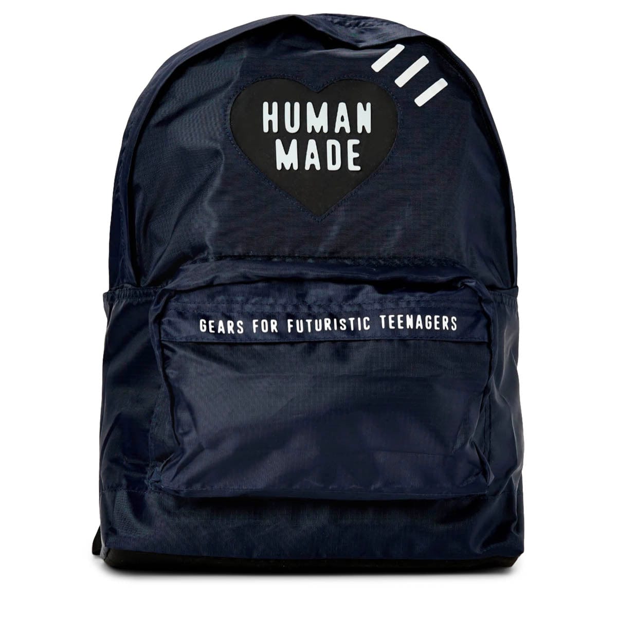 NYLON RIP-STOP HEART BACKPACK Navy | Bodega