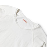 Kapital T-Shirts GAUZE JERSEY CHEF LONG SLEEVE T (SMILIE PATCH)