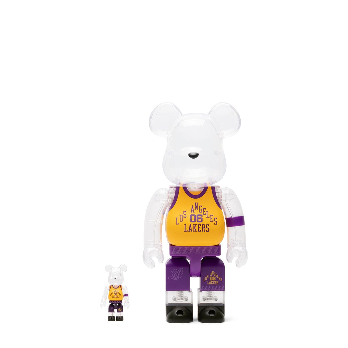 X BODEGA WORLDWIDE RESPECT LA BE@RBRICK 400% & 100% SET