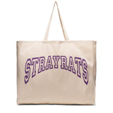 Stray Rats Bags NATURAL / O/S ARCH LOGO TOTE BAG