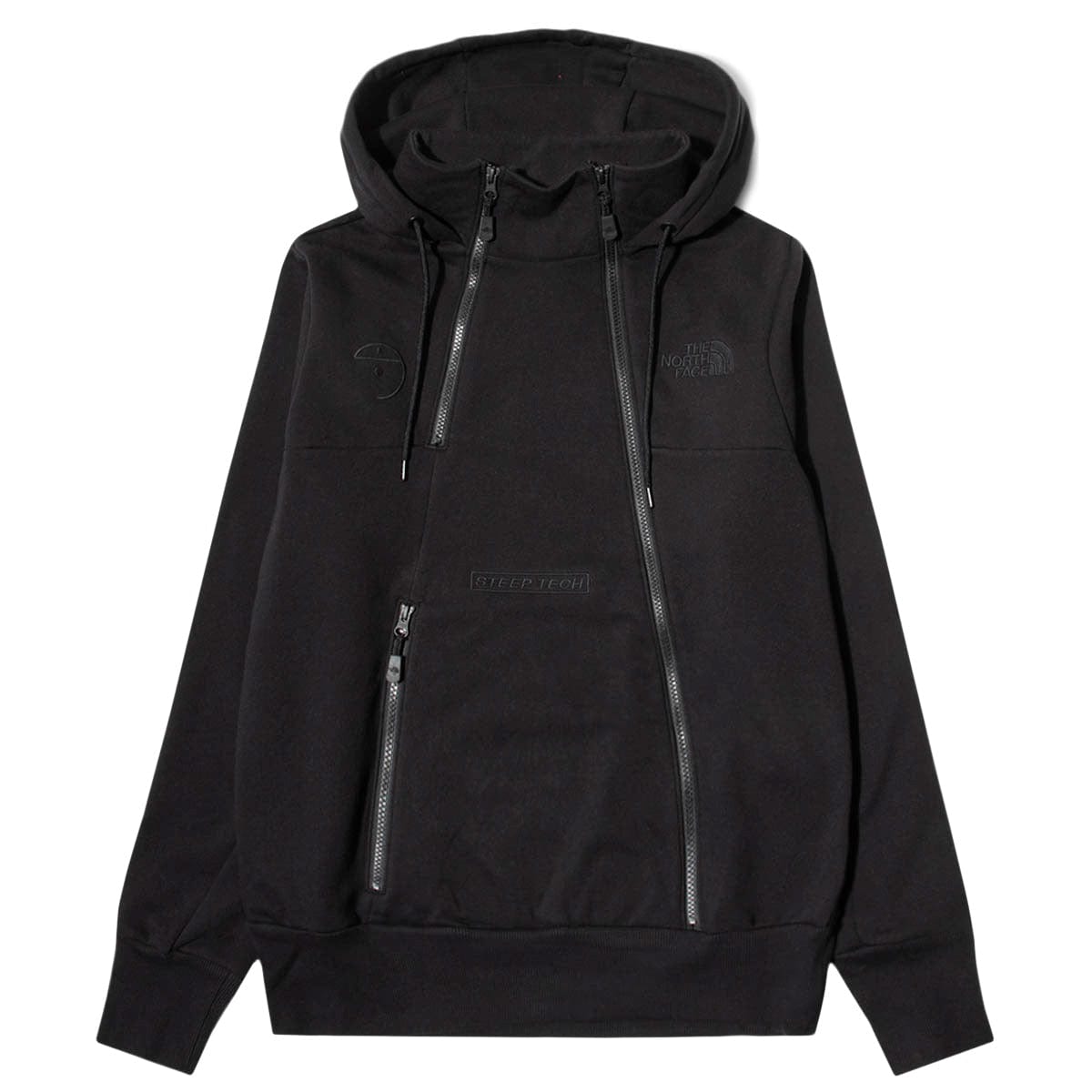 The north face steep tech logo hoodie sale