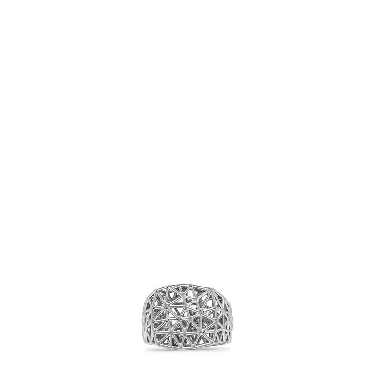 MESH RING STERLING SILVER | Bodega