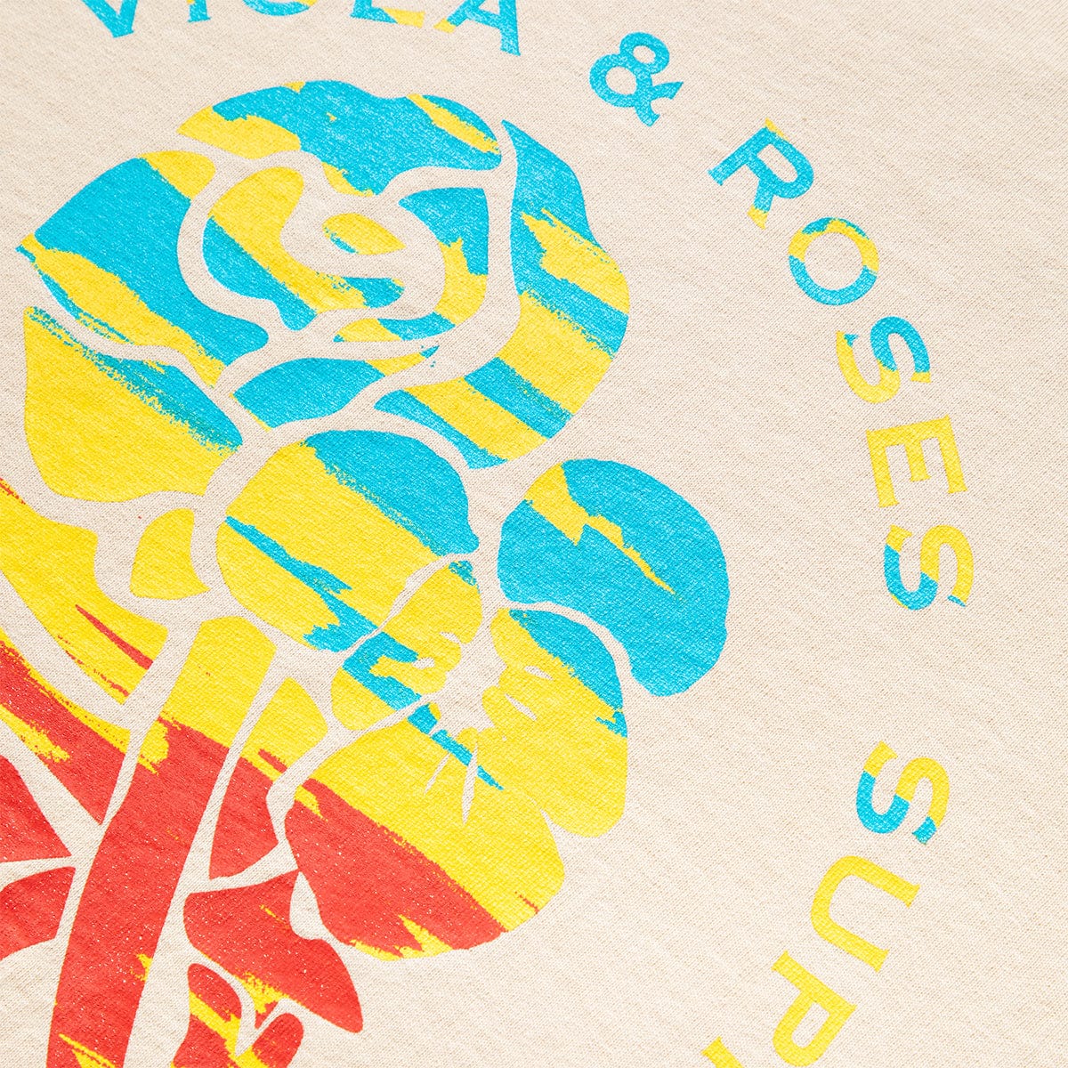 Viola and Roses T-Shirts X WIND AND SEA TROPICAL FLOWER TEE
