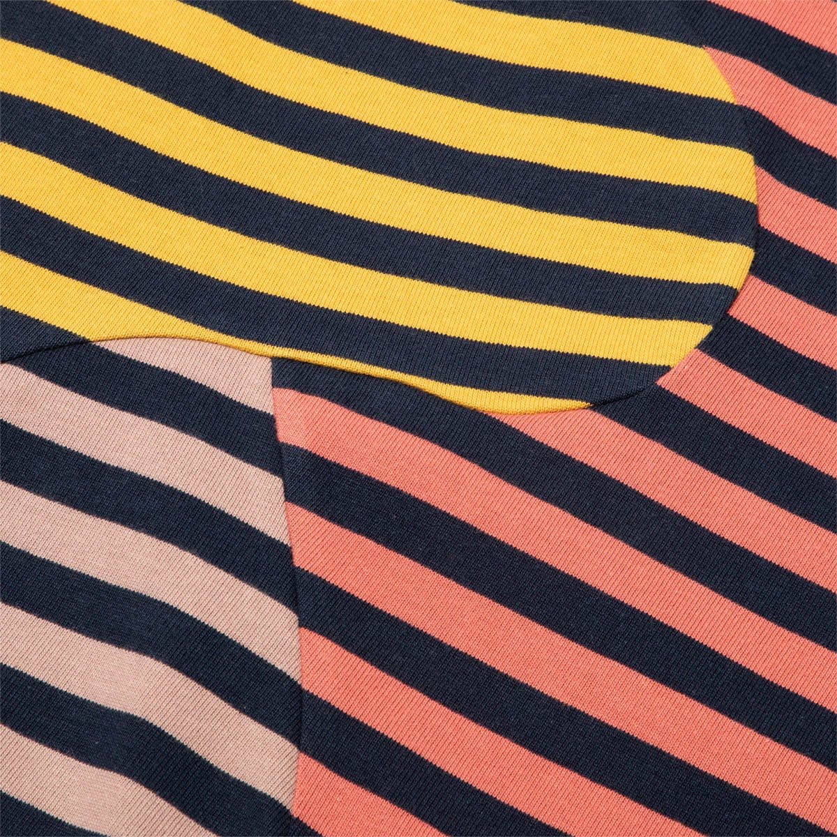 Brain Dead T-Shirts ORGANIC PANELED STRIPE SHIRT