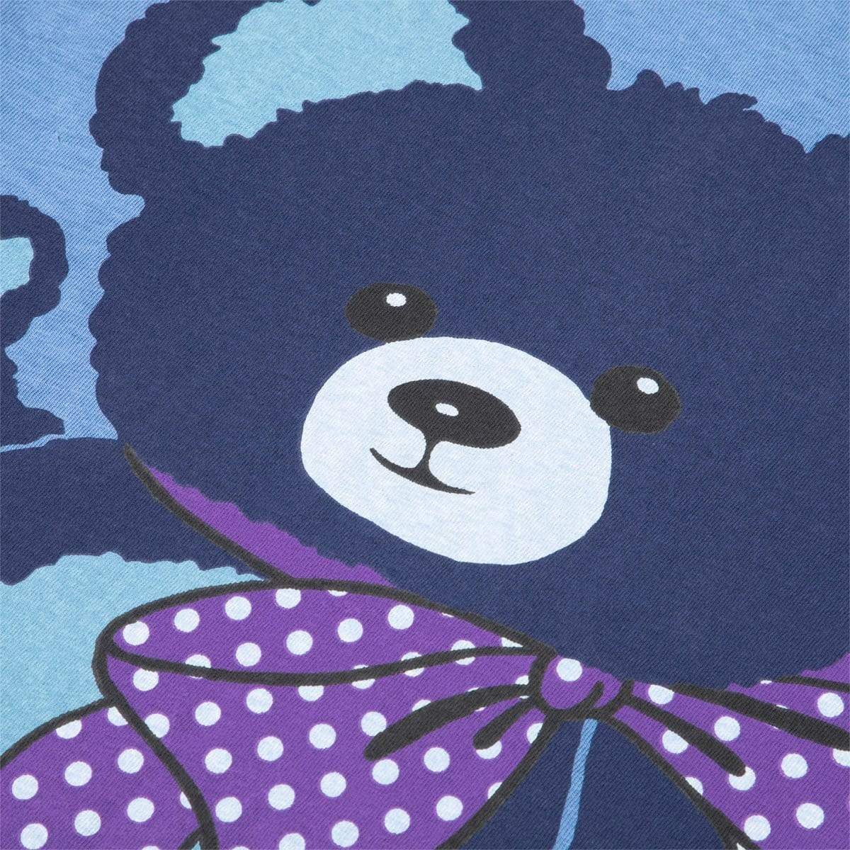 Kapital T-Shirts 18.5/-JERSEY IDG DYE CREW T (BLUE BEAR)