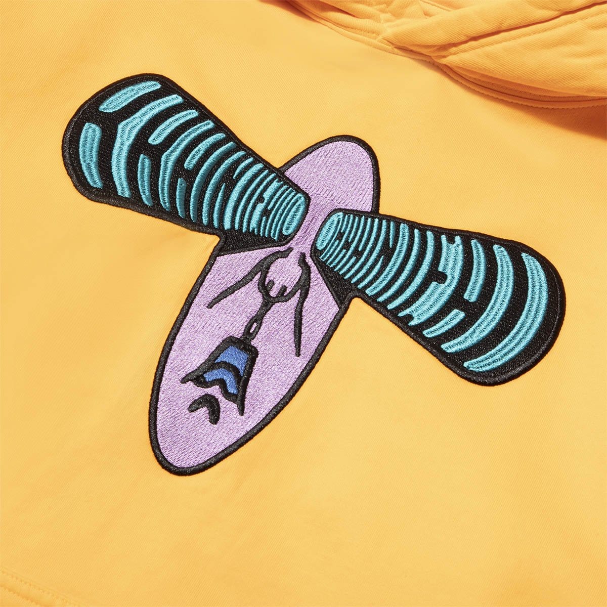 Brain Dead Hoodies & Sweatshirts BULGING EMB. LS HOODED SWEATSHIRT