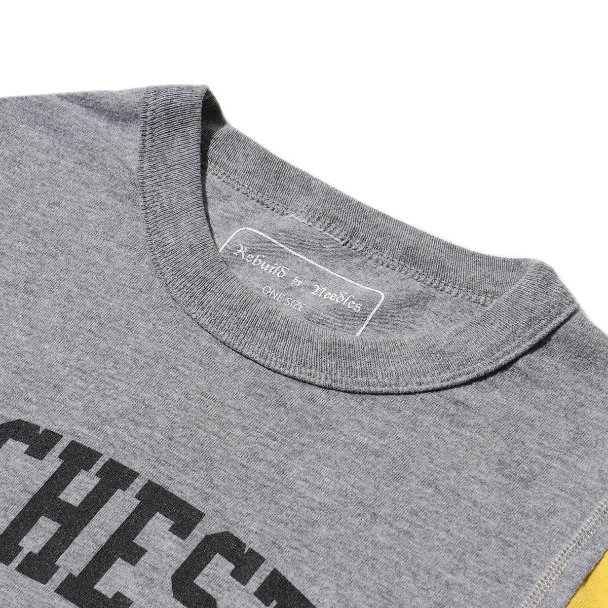 Needles T-Shirts ASSORTED / O/S 7 CUTS WIDE TEE COLLEGE SS20 5