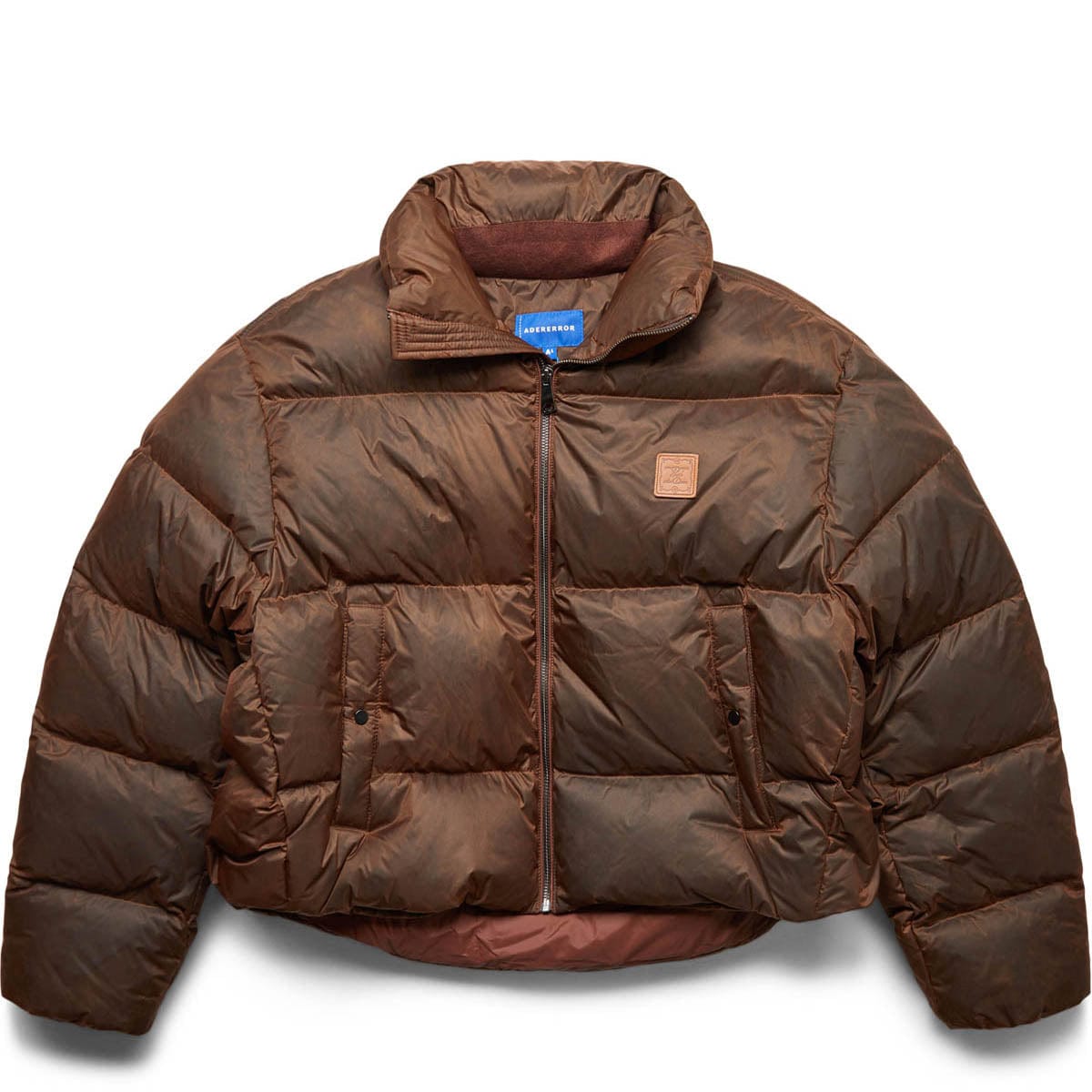 DECAL LOGO PUFFER JACKET BROWN | Cheap Gmar Jordan Outlet | T 