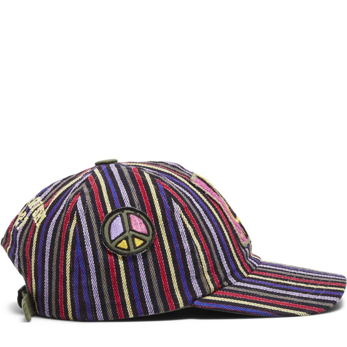 Maharishi Headwear STRIPED / O/S EMBROIDERED YARD 6 PANEL CAP