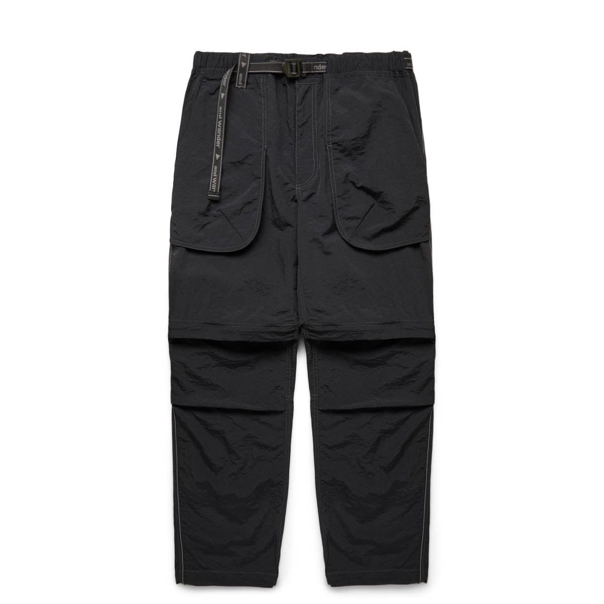 NY TAFFETA HIKER 2WAY PANTS BLACK | Bodega