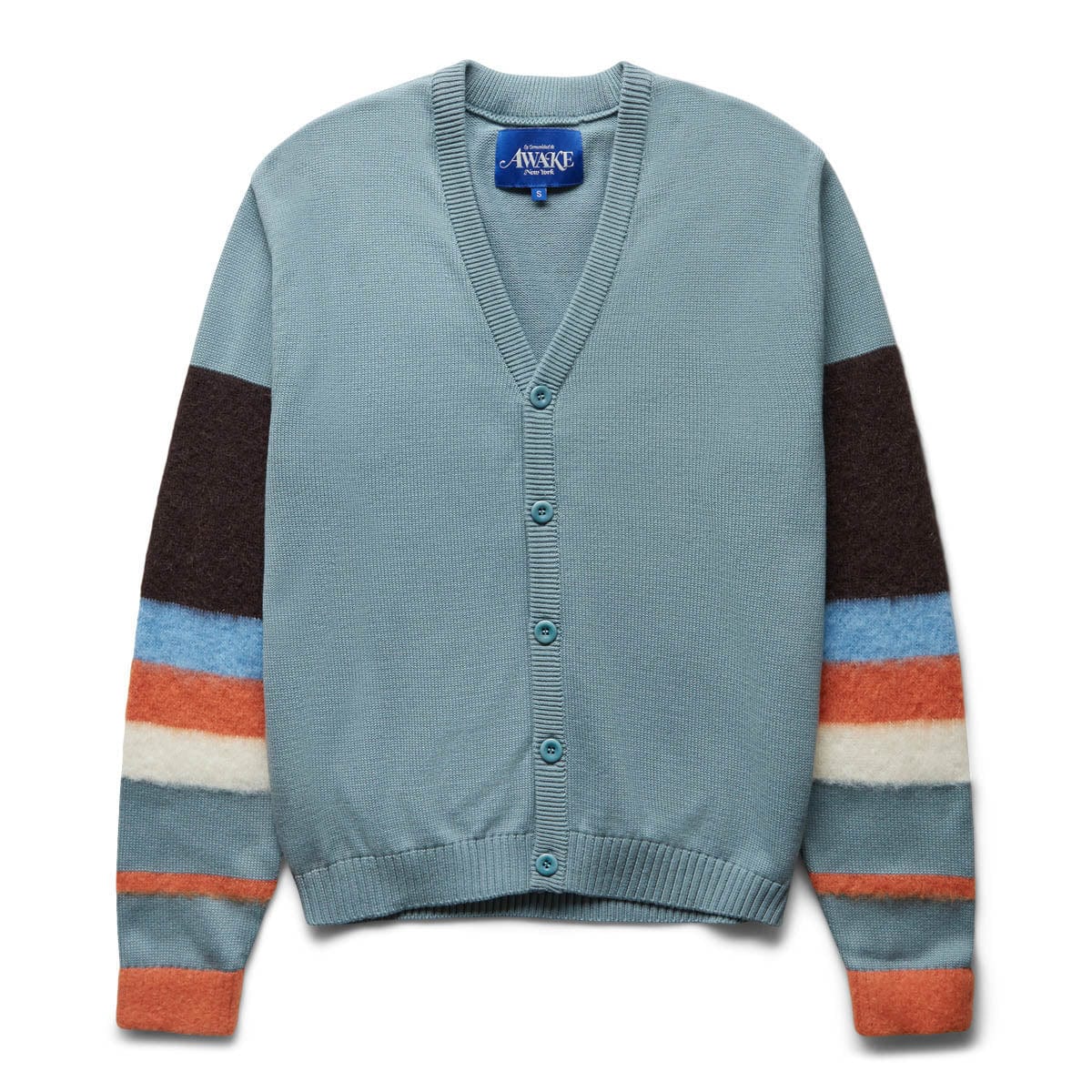 再入荷】 Awake NY Mohair ombre striped cardigan L | www ...