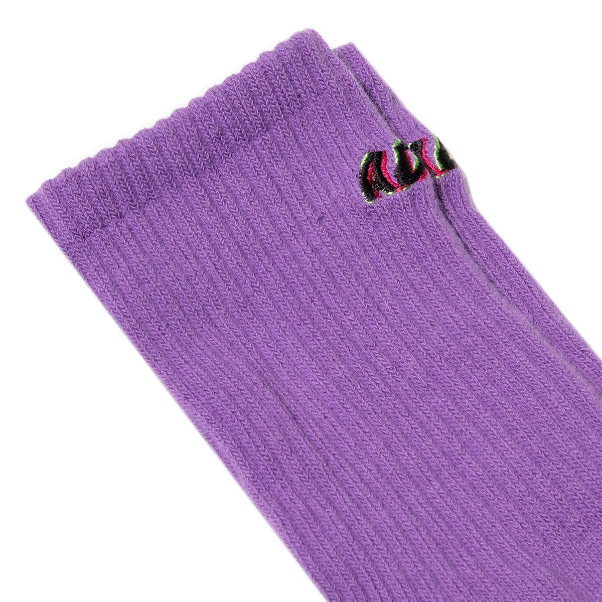 Ader Error Bags & Accessories PURPLE / O/S ADER EMBROIDERY SOCKS