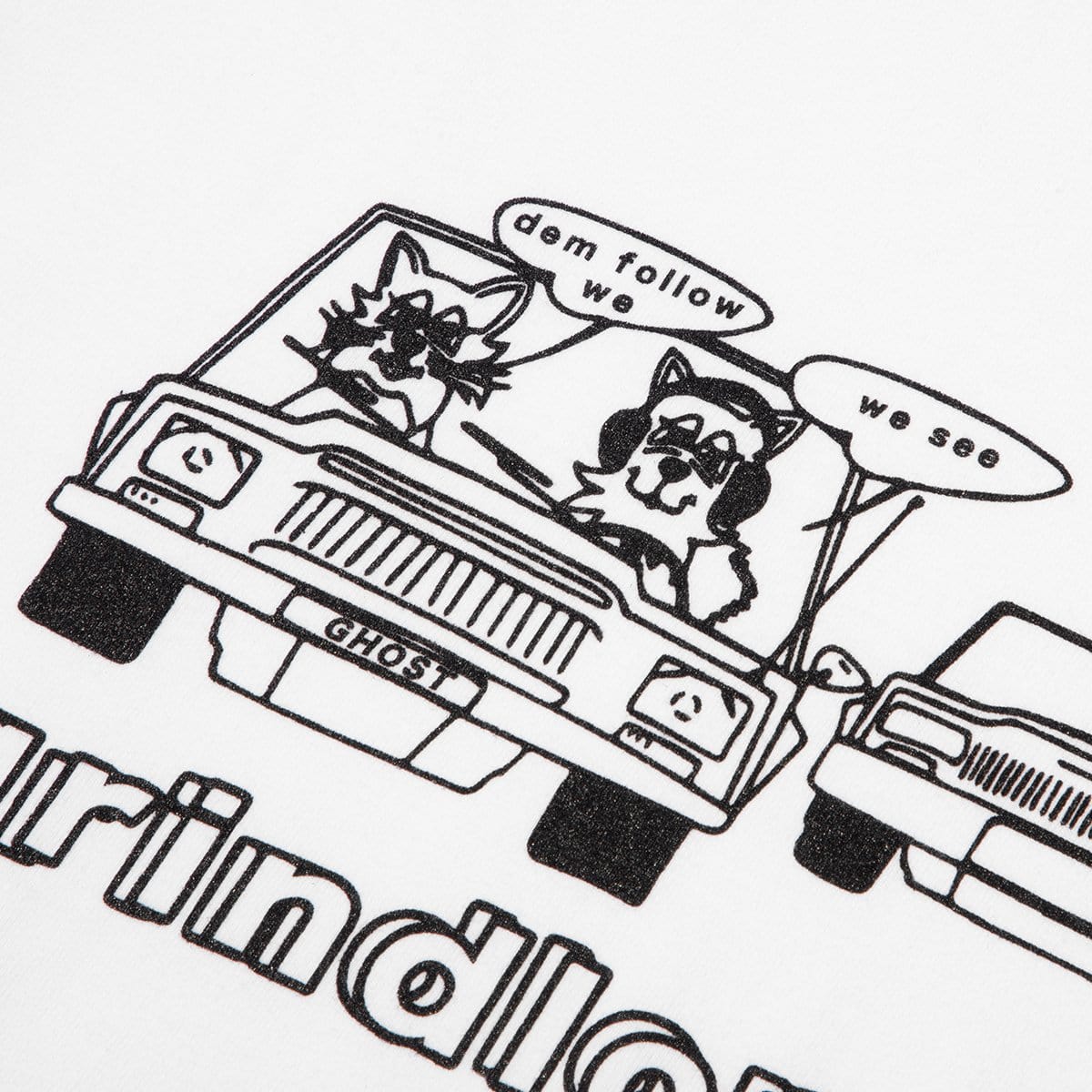 GRINDLONDON T-Shirts FOLLOW ME T-SHIRT