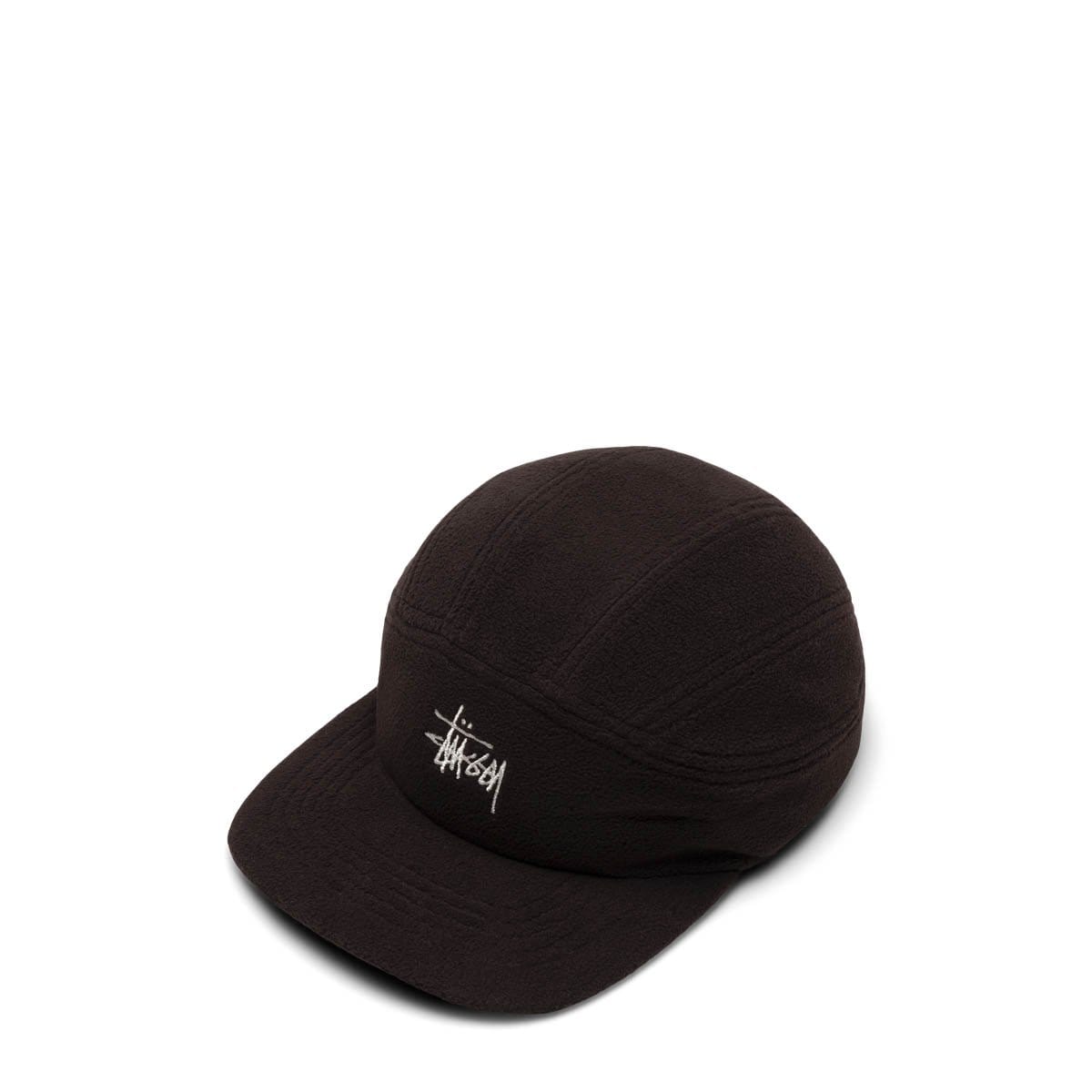 Stüssy Headwear BLACK / O/S POLAR FLEECE PANEL RUNNER CAP