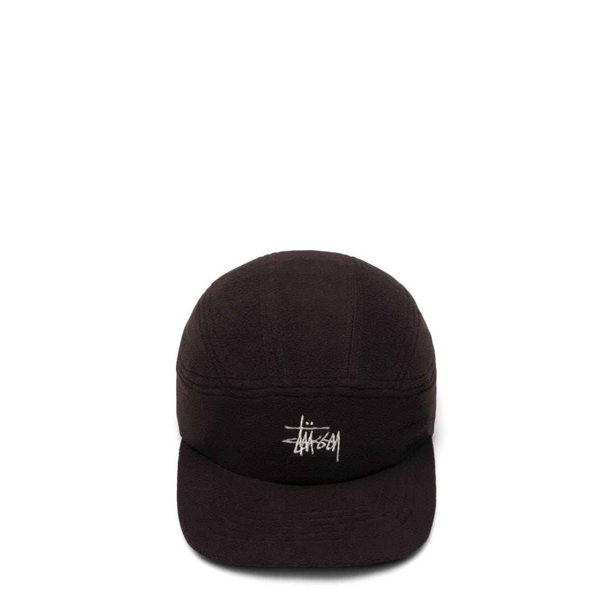 Stüssy Headwear BLACK / O/S POLAR FLEECE PANEL RUNNER CAP