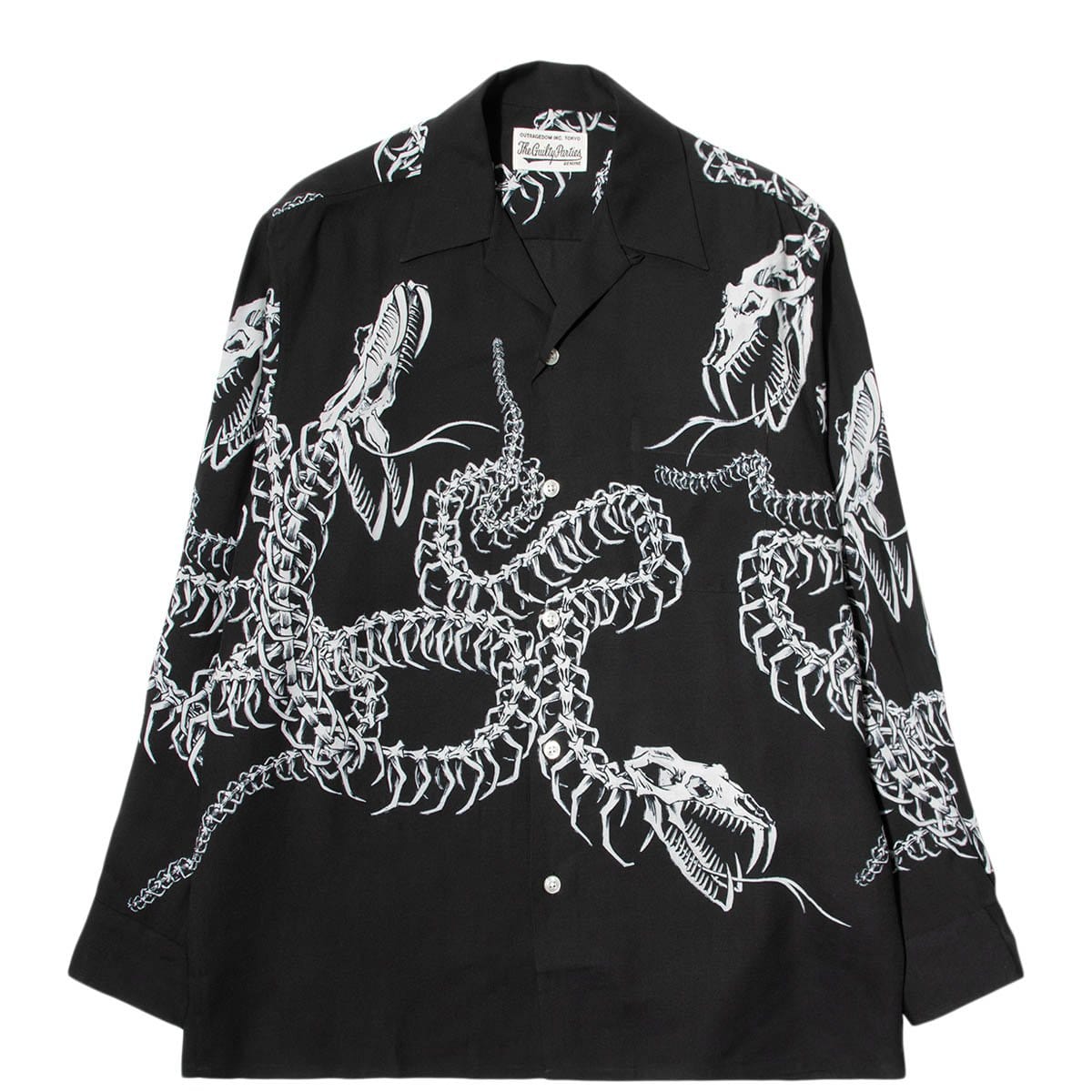 WACKO MARIA HAWAIIAN SHIRT  BLACK L