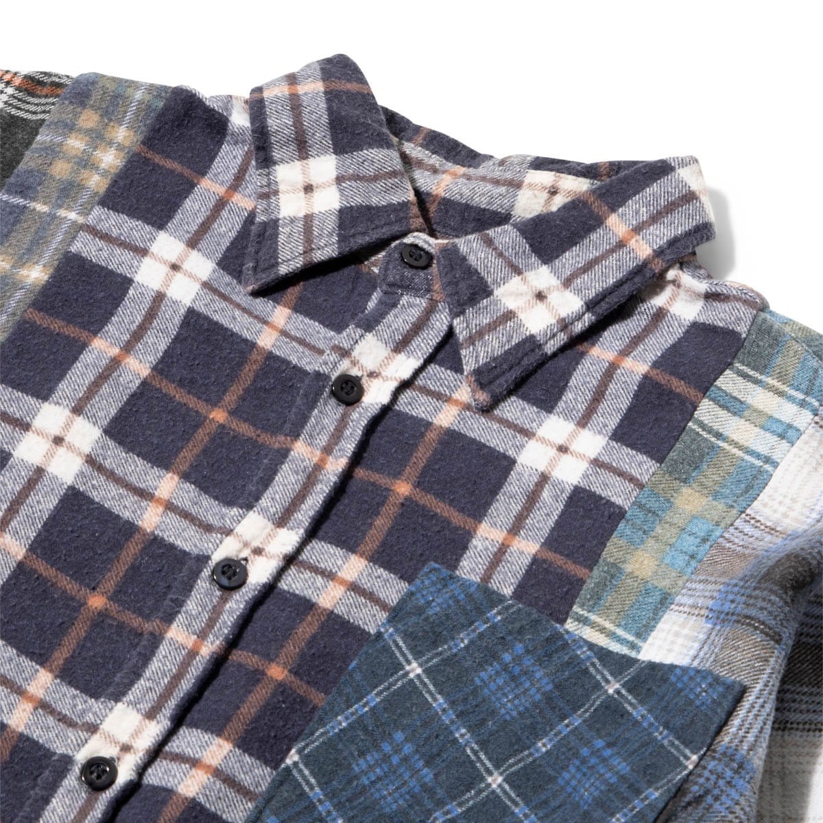 Needles Shirts ASST / M 7 CUTS FLANNEL SHIRT FW20 7