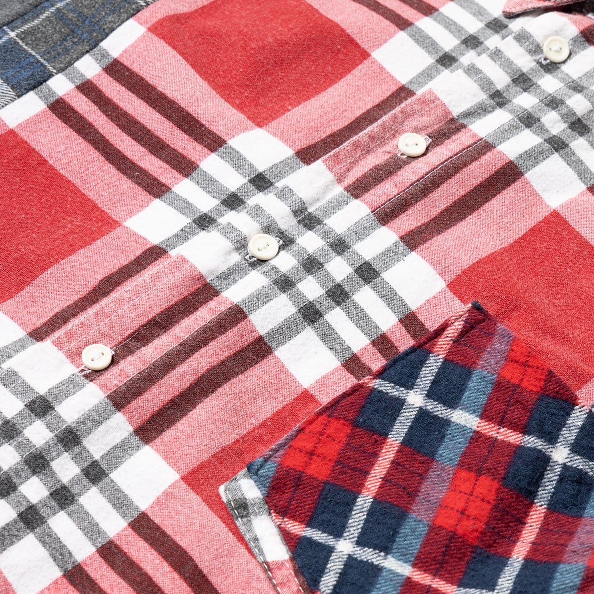 Needles Shirts ASSORTED / O/S FLANNEL SHIRT - WIDE 7 CUTS SHIRT SS20 26