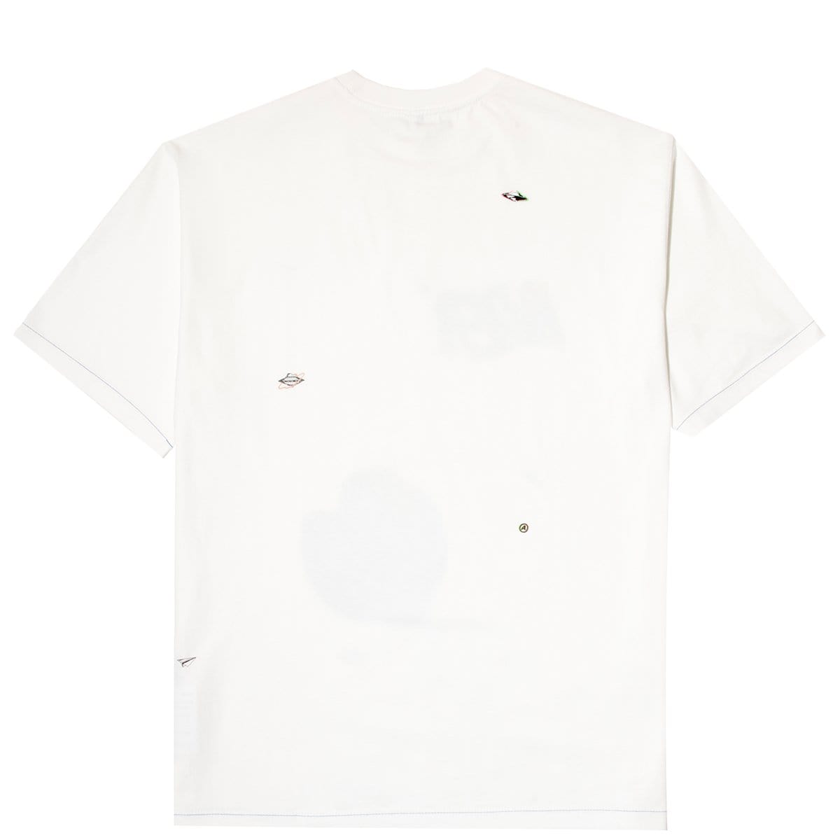 Ader Error T-Shirts OVERSIZED CROP GRAPHIC TOP