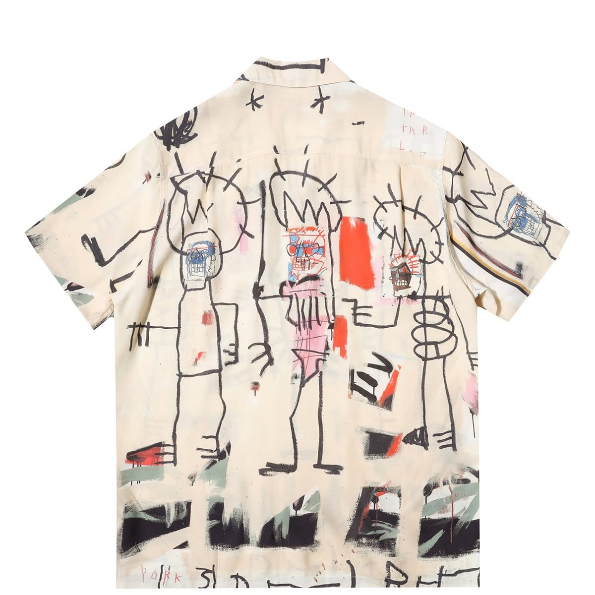 Wacko Maria Shirts BASQUIAT / SS HAWAIIAN SHIRT (TYPE-3)