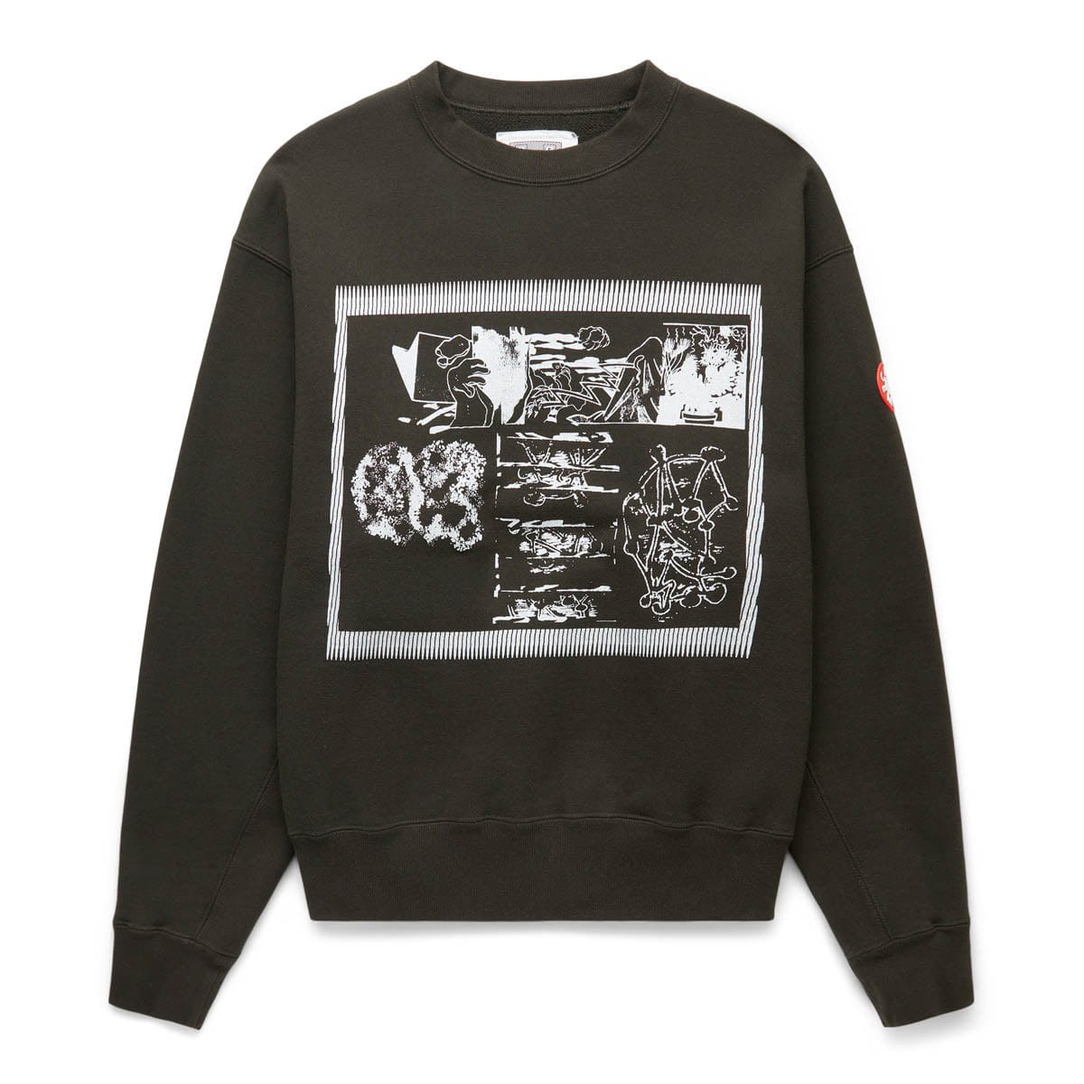 FK SHEET10 CREW NECK BLACK Bodega