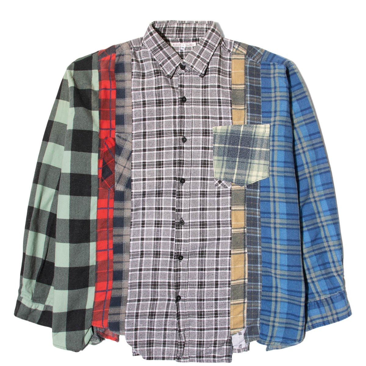 Needles Shirts ASSORTED / XL FLANNEL SHIRT - 7 CUTS SHIRT SS20 26
