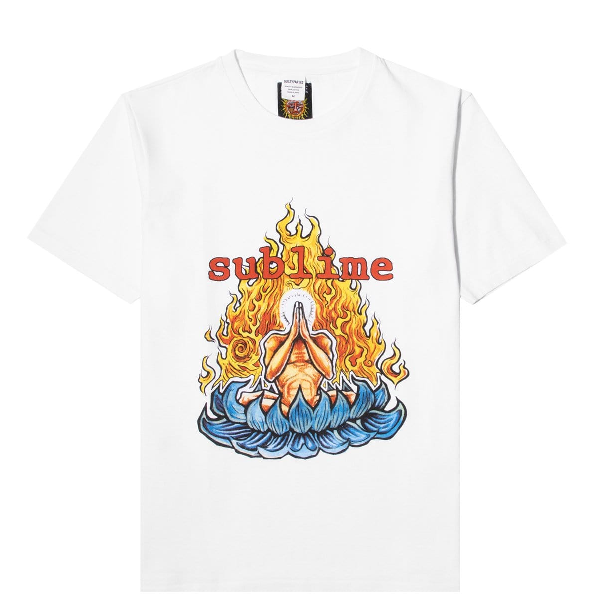 Wacko Maria T-Shirts SUBLIME / WASHED HEAVY WEIGHT T-SHIRT (TYPE-4)