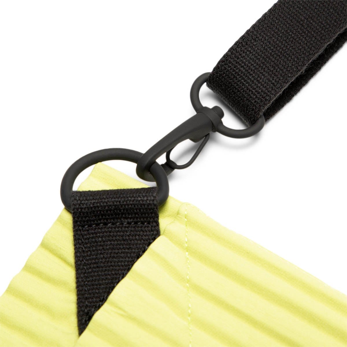 Homme Plissé Issey Miyake Bags & Accessories LIME GREEN / O/S PLEATS FLAT BAG3