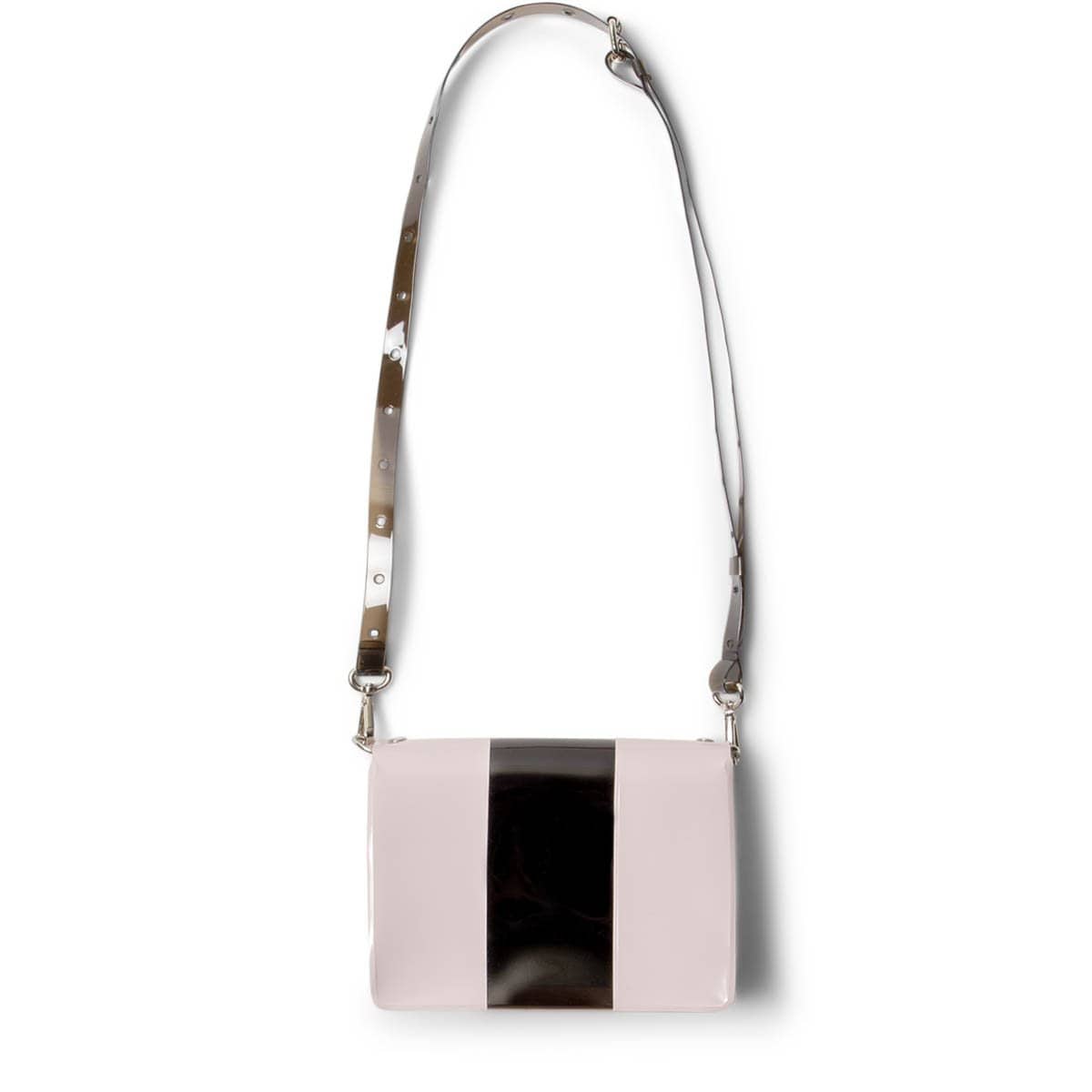 nana-nana Bags & Accessories BLACK X LIGHT PINK / O/S PVC OPAQUE B6