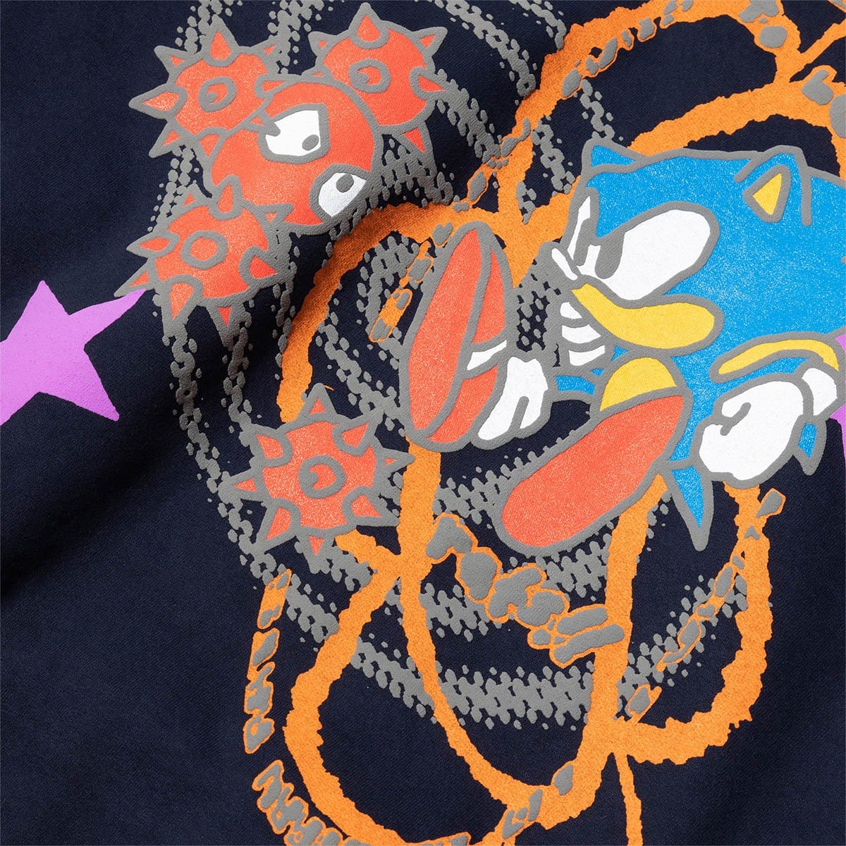 Stray Rats Hoodies & Sweatshirts x Sonic the Hedgehog STAR SONIC SWEATSHIRT