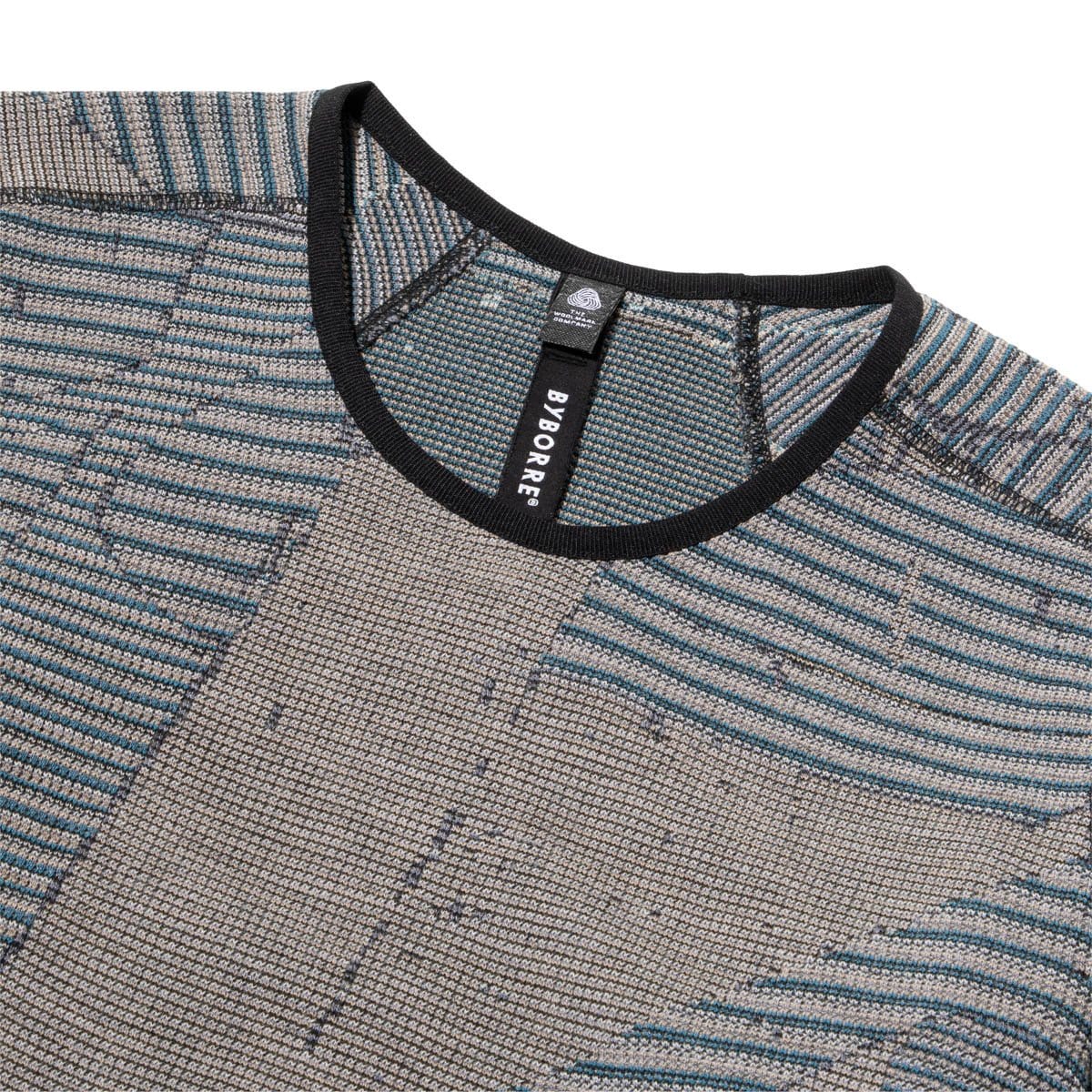 BYBORRE T-Shirts ULTRA FINE MERINO WAFFLE LS