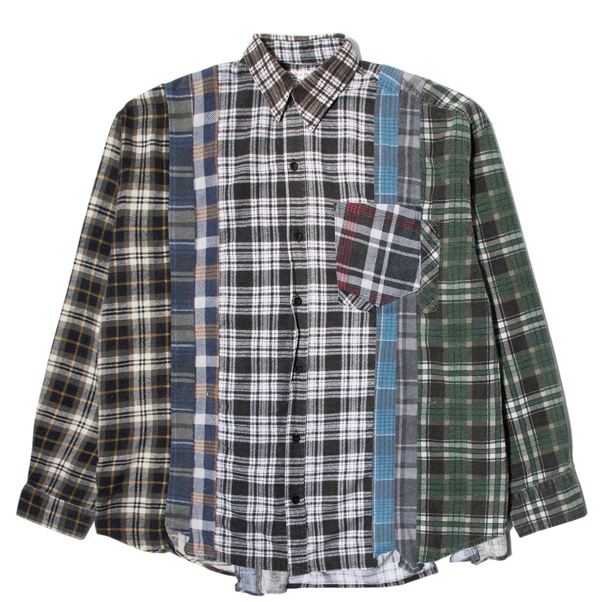 Needles Shirts ASSORTED / XL FLANNEL SHIRT - 7 CUTS SHIRT SS20 5