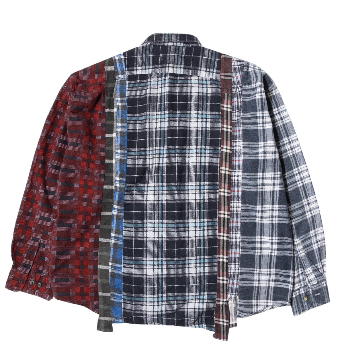 Needles Shirts ASSORTED / O/S FLANNEL SHIRT - WIDE 7 CUTS SHIRT SS20 27