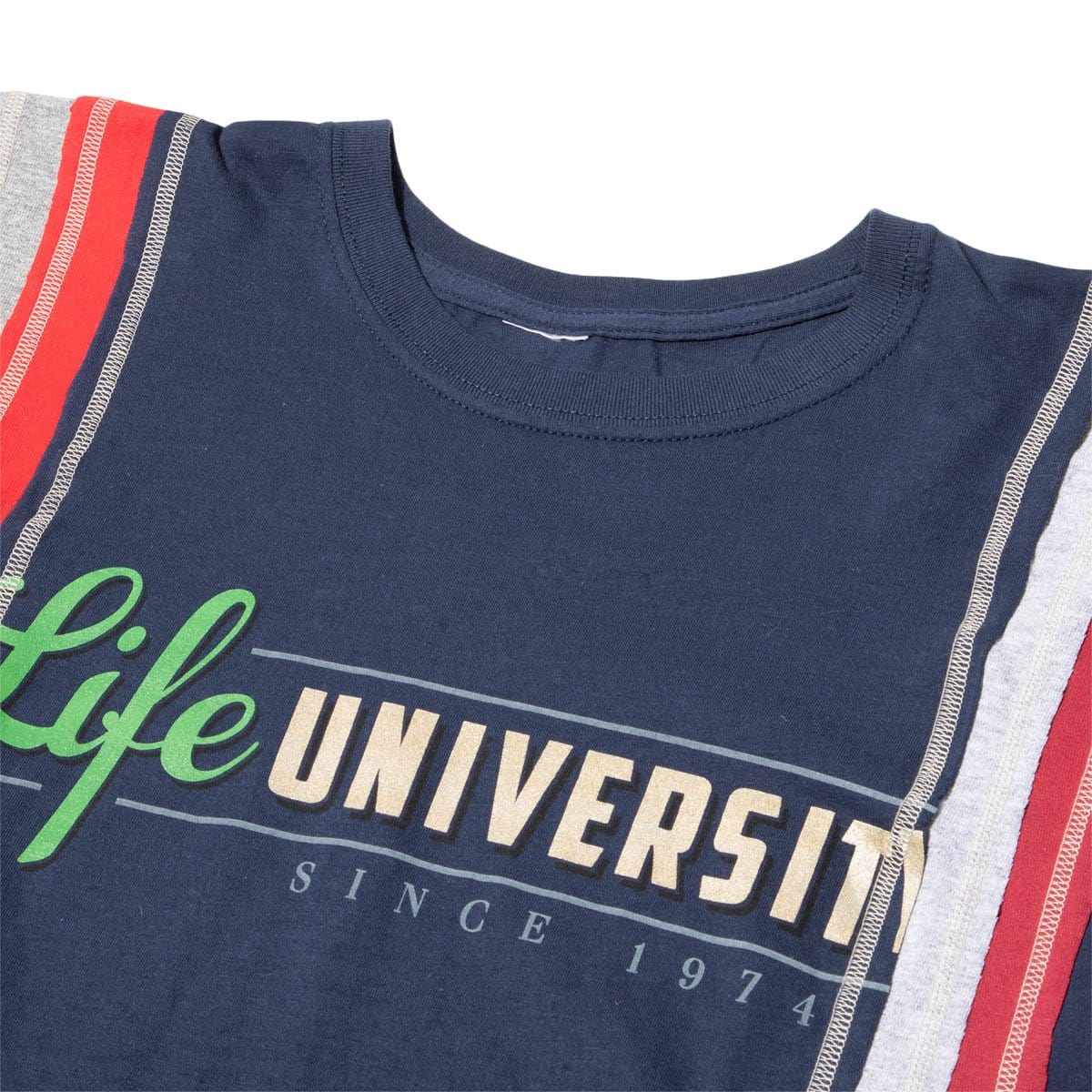Needles T-Shirts ASSORTED / XL 7 CUTS SS TEE COLLEGE SS21 86