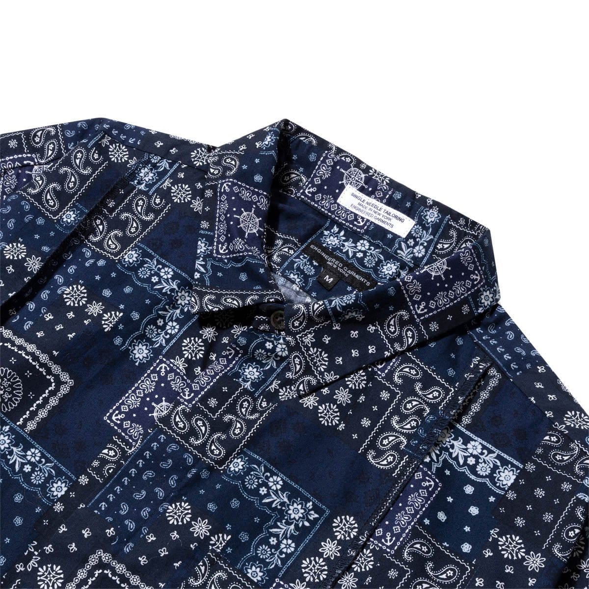 Engineered Garments Shirts COMBO SHORT COLLAR SHIRT