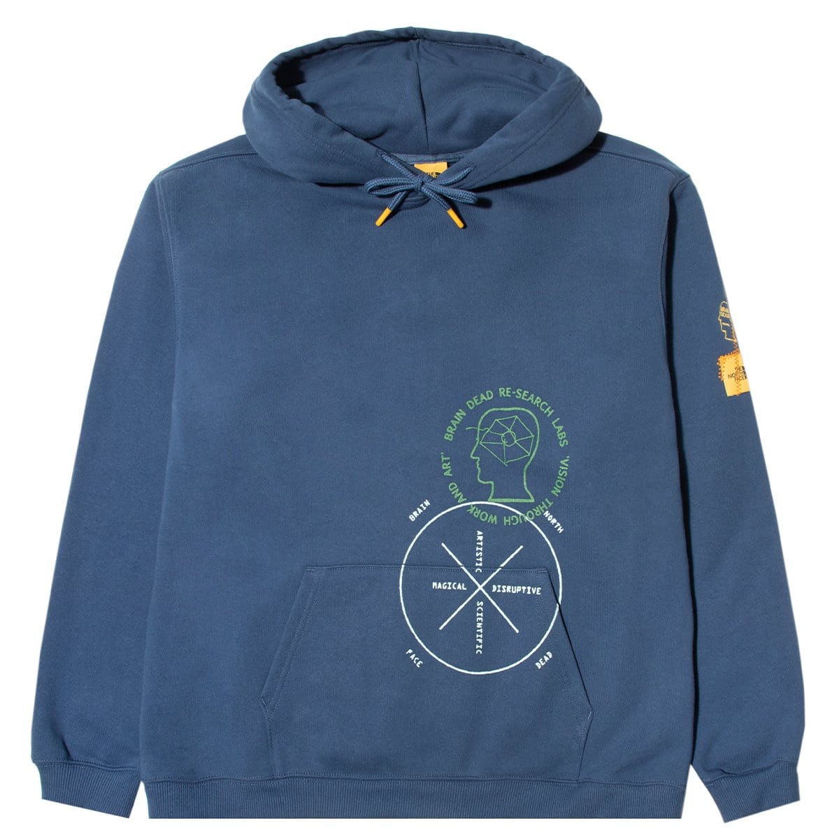 XLサイズ TNF Brain dead  PO Hoodie （1）