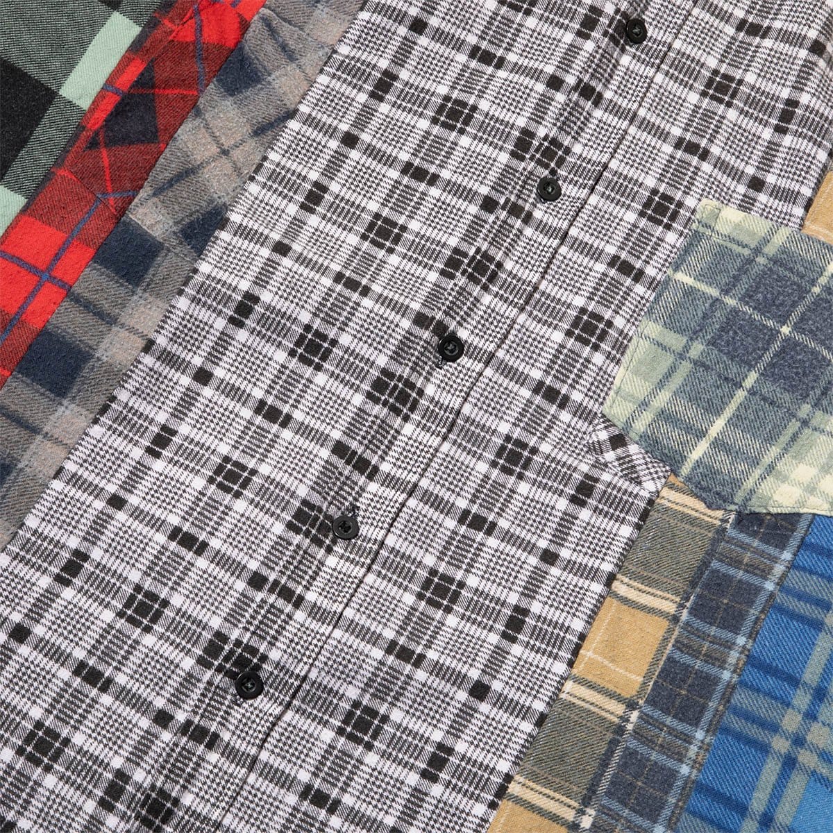 Needles Shirts ASSORTED / XL FLANNEL SHIRT - 7 CUTS SHIRT SS20 26