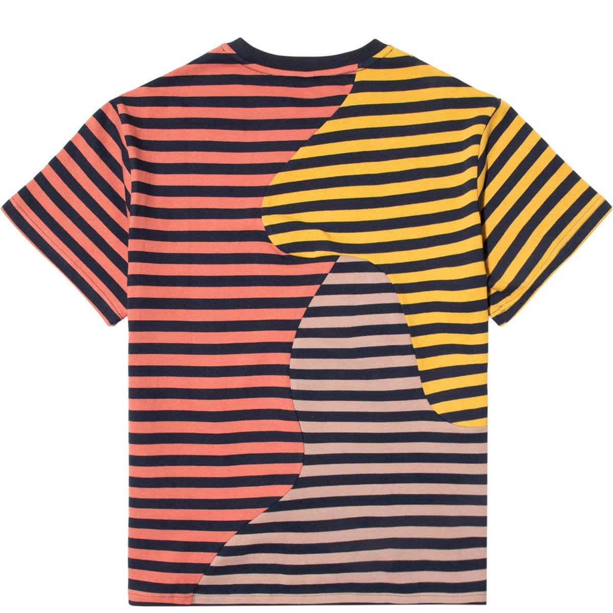 Brain Dead T-Shirts ORGANIC PANELED STRIPE SHIRT
