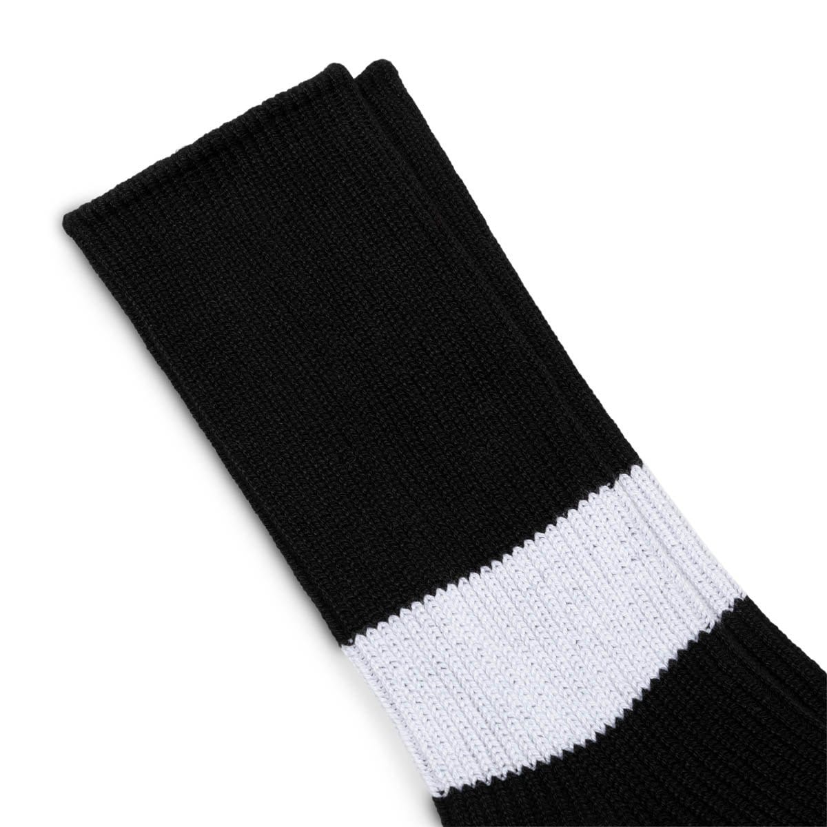 Neighborhood Socks BLACK / O/S RIB LINE / CA-SOCKS