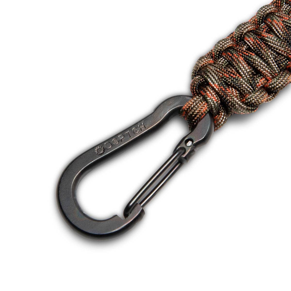 DSPTCH Odds & Ends FALL CAMO/GUNMETAL / O/S BRAIDED KEY CHAIN