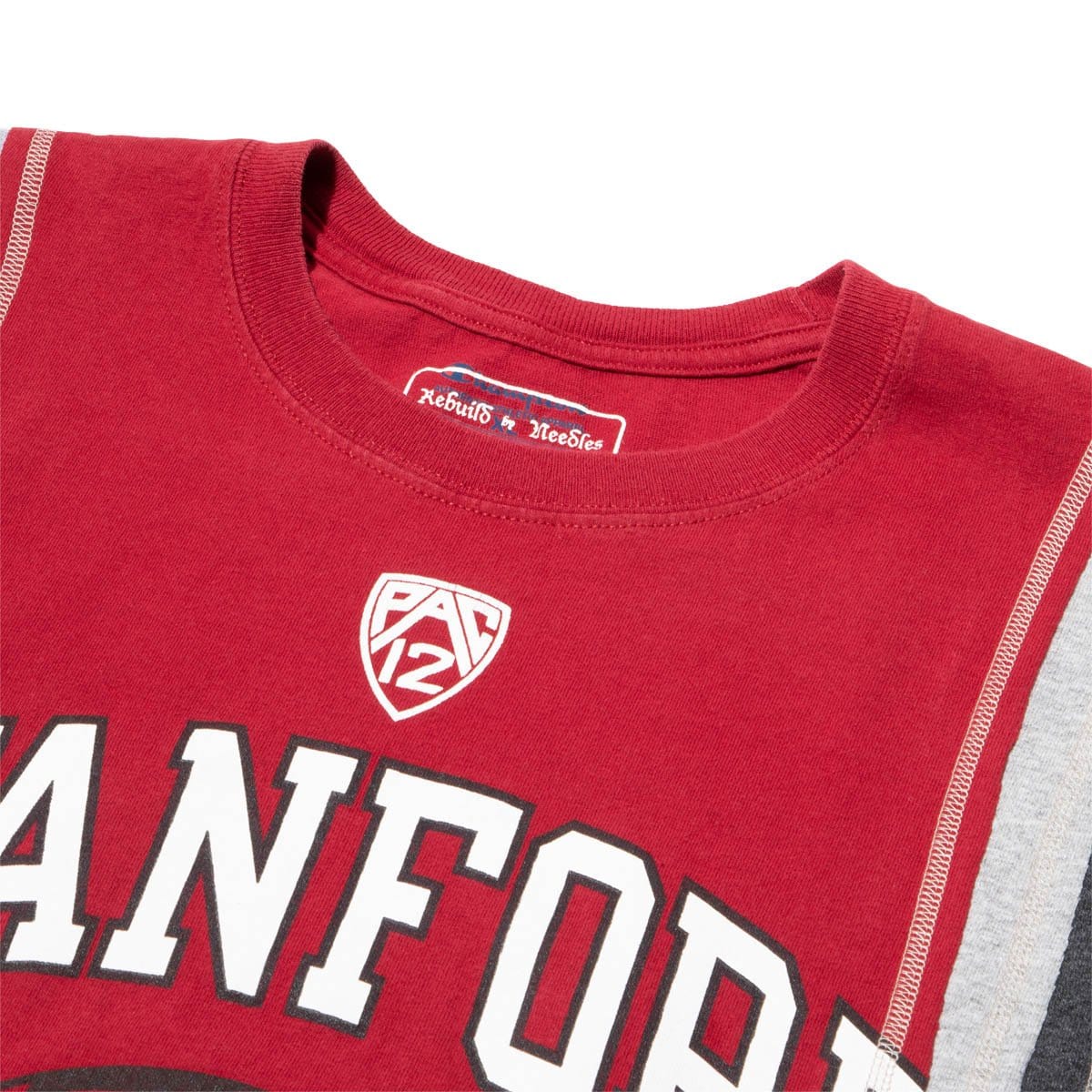 Needles T-Shirts ASSORTED / M 7 CUTS SS TEE COLLEGE SS21 111