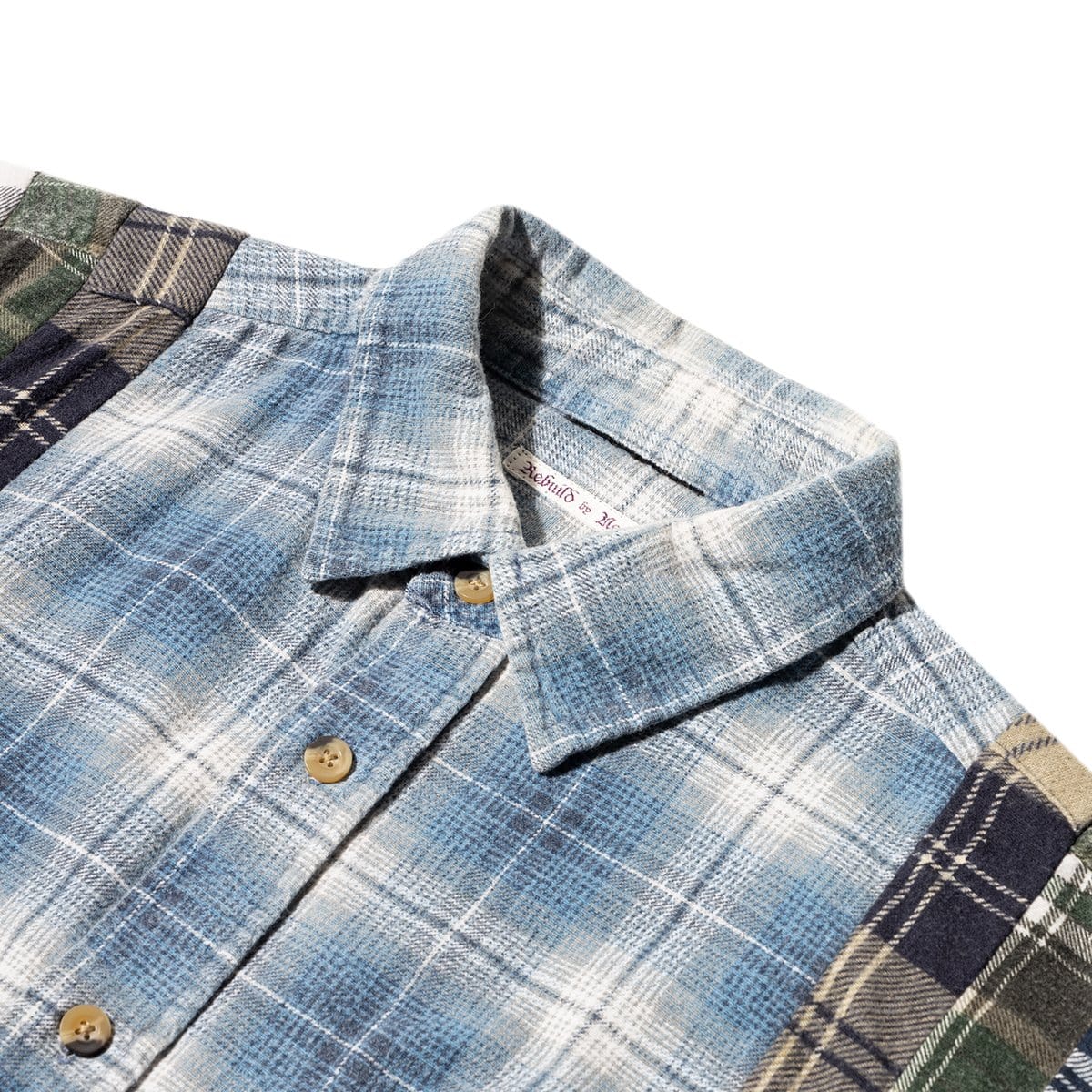 Needles Shirts ASSORTED / O/S FLANNEL SHIRT - WIDE 7 CUTS SHIRT SS20 18