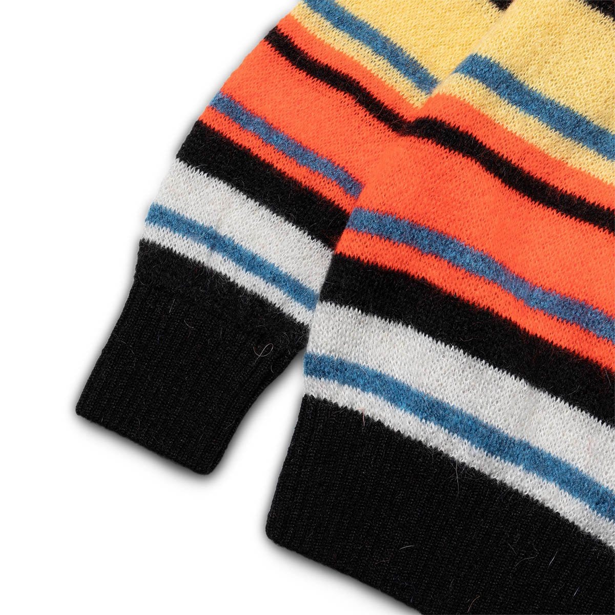 Garbstore Knitwear THE ENGLISH DIFFERENCE MULTI STRIPE CREW