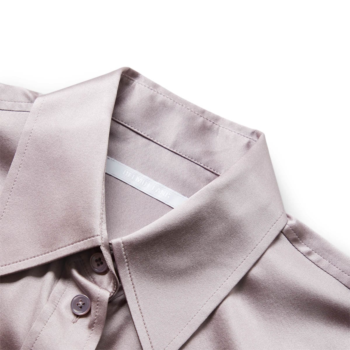 Helmut Lang Womens CORE SILK SHIRT.STR