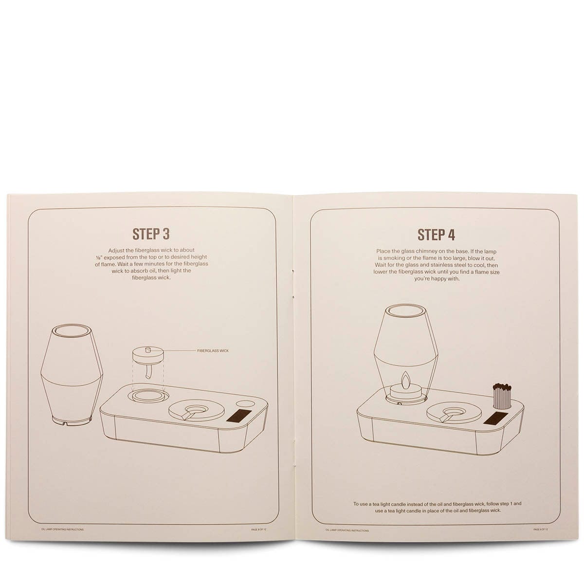 Houseplant Home WHITE / O/S OIL LAMP