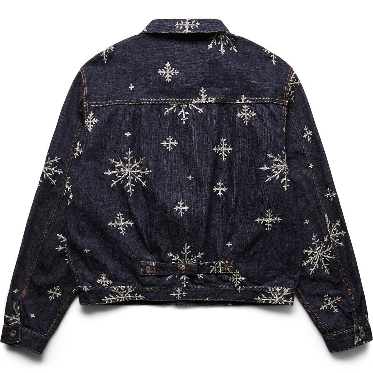 Kapital Outerwear 14OZ DENIM SNOW EMBROIDERY 1ST JKT