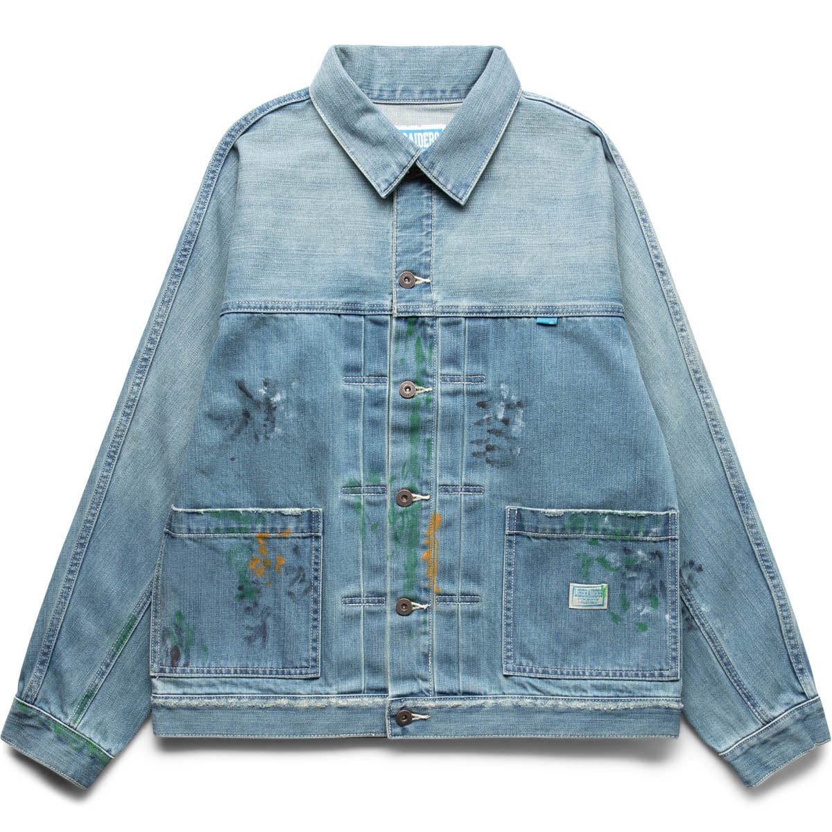 PAINT SPLATTER DENIM JACKET