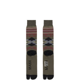 Maharishi Socks OLIVE STRIPE / O/S / 9454 BROKEN ARROW STRIPED SOCK
