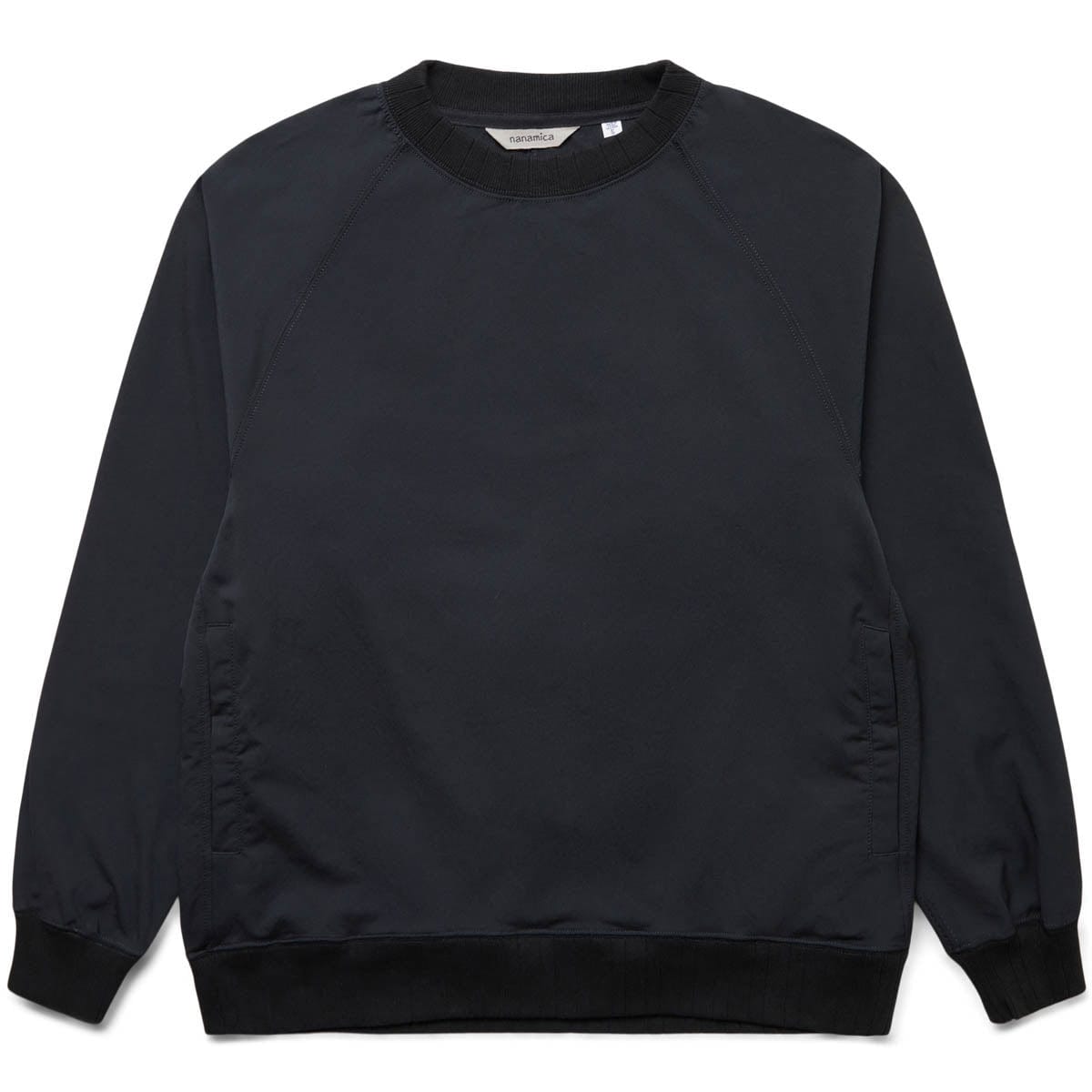 ALPHADRY CREW NECK SWEAT BLACK | Bodega