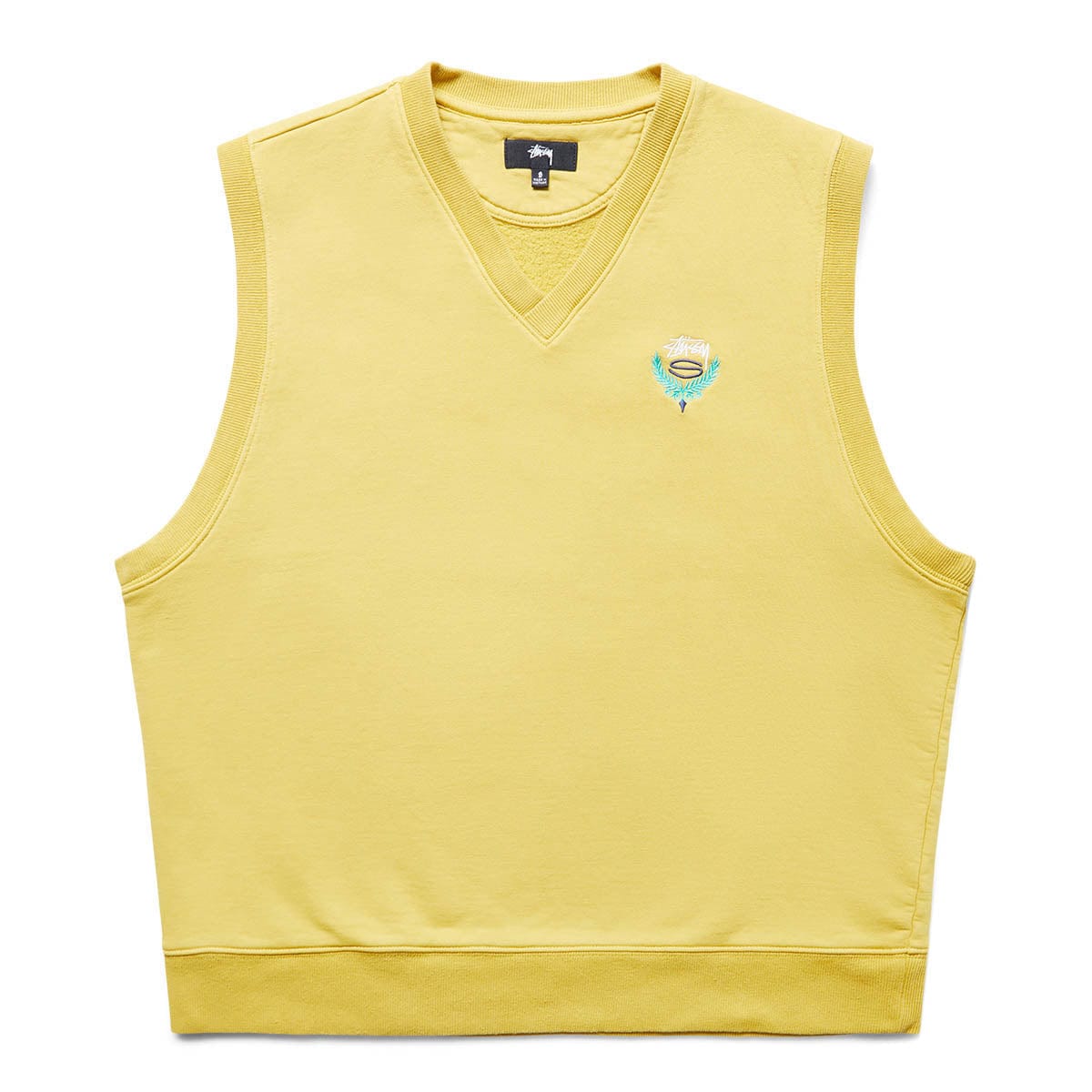 FLEECE VEST YELLOW | Bodega